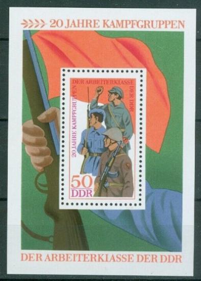 ALMANYA DDR 1973 DOĞU ALMANYANIN 20. YILI