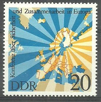 ALMANYA DDR 1975 AVRUPA GÜVENLİĞİ KONFERANSI HELSİNKİ