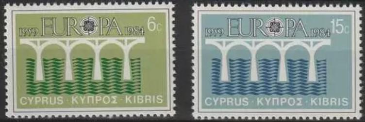 1984 GÜNEY KIBRIS EUROPA CEPT