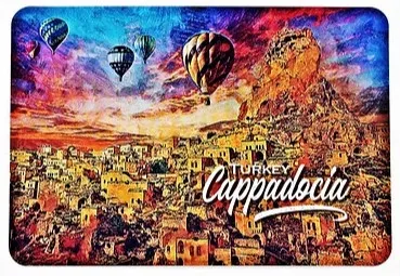 Kapadokya Temalı Nevşehir Kartpostal – Tarihi ve Kültürel Koleksiyon Parçası