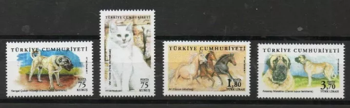2017 HAYVANLAR MNH