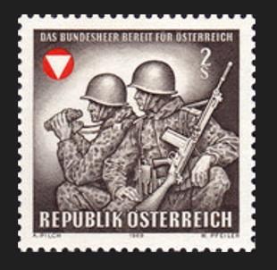AVUSTURYA 1969 Avusturya Federal Ordusu
