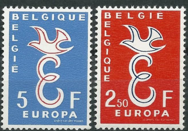 1958 BELÇİKA EUROPA CEPT