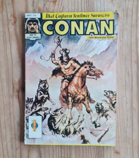 CONAN YENİ MACERALAR DİZİSİ, SAYI: 114