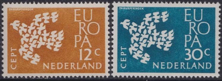 1961 HOLLANDA EUROPA CEPT