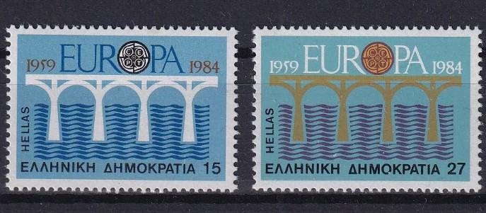 1984 YUNANİSTAN EUROPA CEPT 