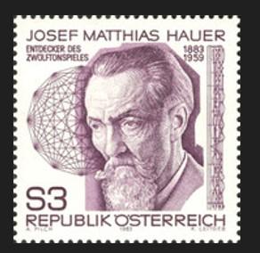AVUSTURYA 1983 Josef Matthias Hauer’in 100. Ölüm Yıldönümü