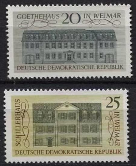 ALMANYA DDR 1967 Alman Kültür Emaneti Tarihi Yapılar