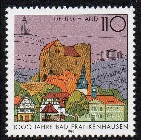 ALMANYA 1998 Bad Frankenhausen’in 1000. Yıldönümü