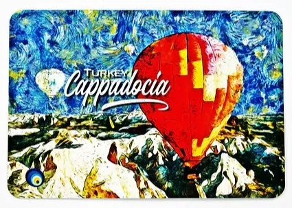 Kapadokya Temalı Nevşehir Kartpostal – Tarihi ve Kültürel Koleksiyon Parçası