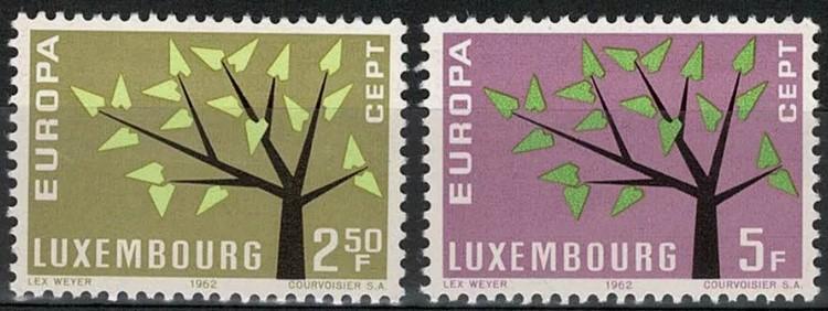 1962 LÜKSEMBURG EUROPA CEPT
