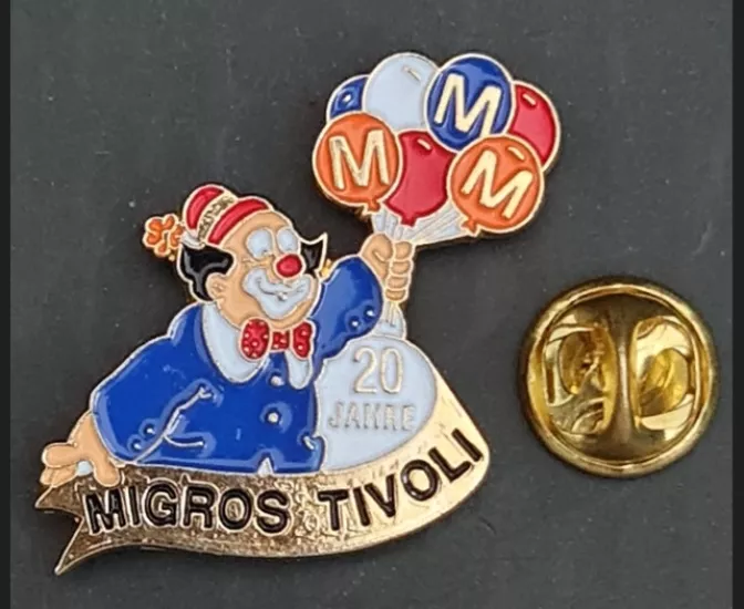 Migros Tivoli 20 Jahre WSZ Sınırlı Sayıda Üretilmiş Rozet (770/800)