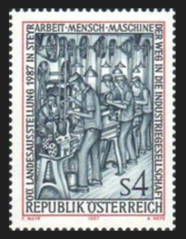 AVUSTURYA 1987 Steyr’de Eyalet Sergisi