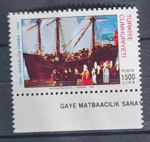 1992 İNSANLIĞA ÖRNEK MNH