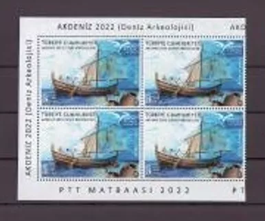 2022 AKDENİZ DENİZ ARKEOLOJİSİ 4’LÜ MNH