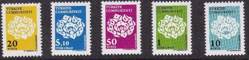 23 MAYIS 2017 MOTİF KONULU RESMİ POSTA PULLARI MNH