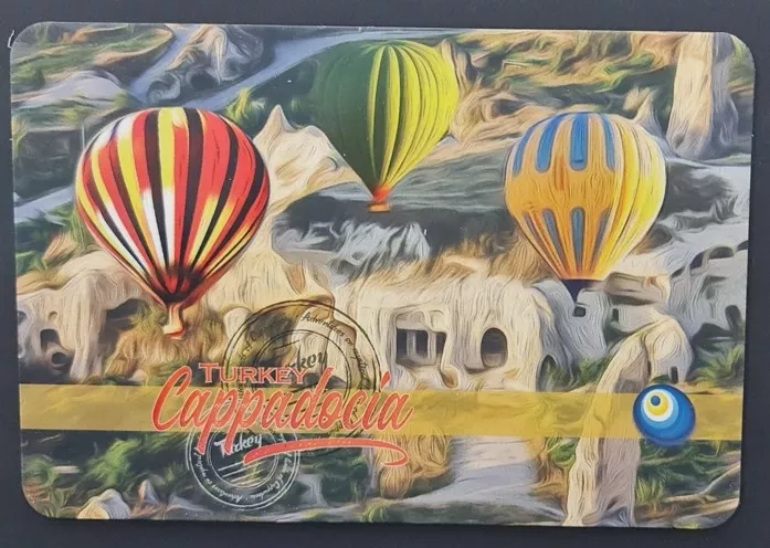 Kapadokya Temalı Nevşehir Kartpostal – Tarihi ve Kültürel Koleksiyon Parçası