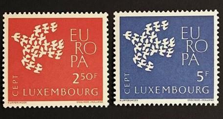 1961 LÜKSEMBURG EUROPA CEPT