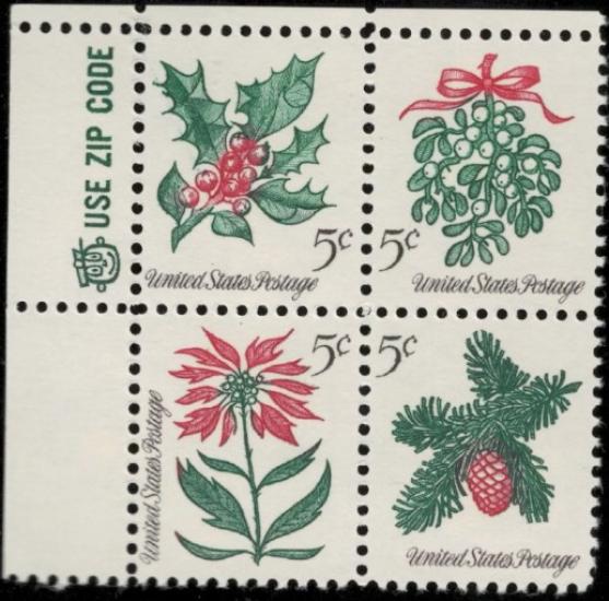 AMERİKA 1964 Noel Çiçekleri