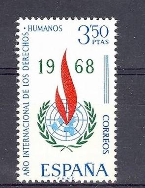İSPANYA 1968 Uluslararası İnsan Hakları Yılı