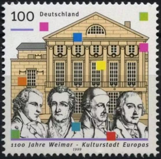 ALMANYA 1999 WEİMAR KULTURSTADS EUROPAR 1100. YILI