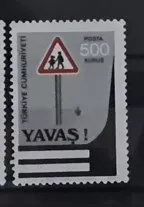 1979 TRAFİK KONULU SÜREKLİ POSTA MNH