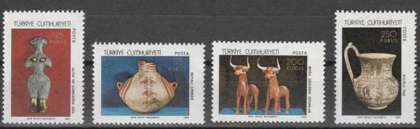 1974 TARİHİ ESERLER MNH