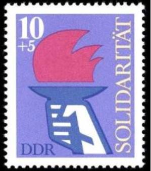 ALMANYA DDR 1977 DAYANIŞMA