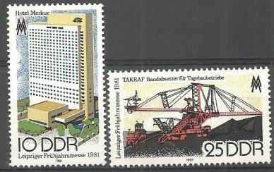 ALMANYA DDR 1981 LEİPZİGER