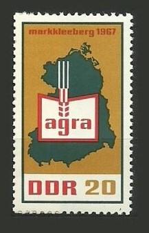  ALMANYA DDR 1979 TARIM FUARI ’AGRA’ MARKKLEEBERG