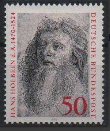 ALMANYA 1974 HANS HOLBEİN’İN ÖLÜMÜNÜN 450. YILDÖNÜMÜ