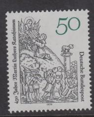 ALMANYA 1979 MARTİN LUTER 450. YIL DÖNÜMÜ