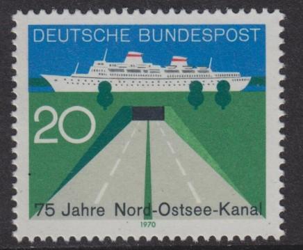 ALMANYA 1970 KIEL KANALININ 50. YILI 