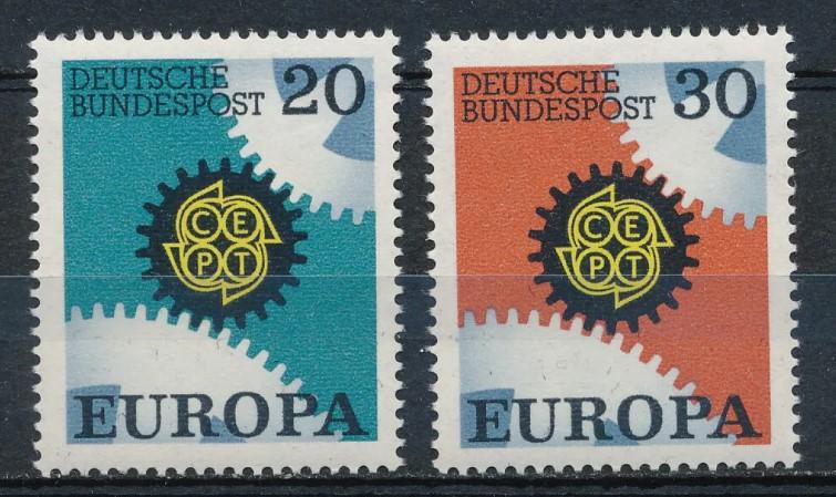 1967 ALMANYA EUROPA CEPT