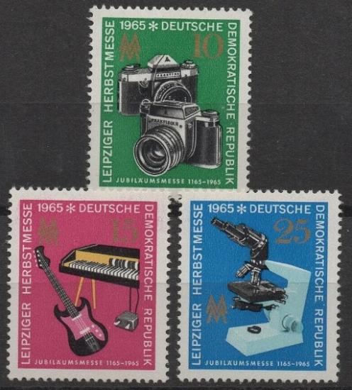 ALMANYA DDR 1965 LEIPZIG SONBAHAR FUARI