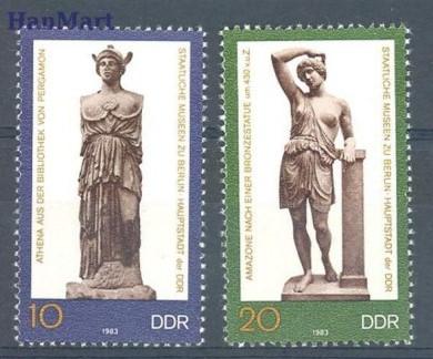 ALMANYA DDR 1983 SANAT ESERLERİ - MÜZE - HEYKELLER BERLİN