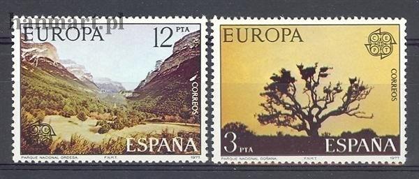 1977 İSPANYA EUROPA CEPT, Manzaralar