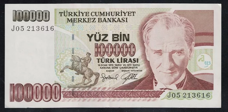7.Emisyon 3.Tertip 100.000 TL ÇA