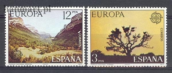1977 İSPANYA EUROPA CEPT, Manzaralar
