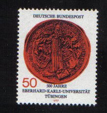 ALMANYA 1977 TURUNGEN ÜNİVERSİTESİ 500. YILI MNH