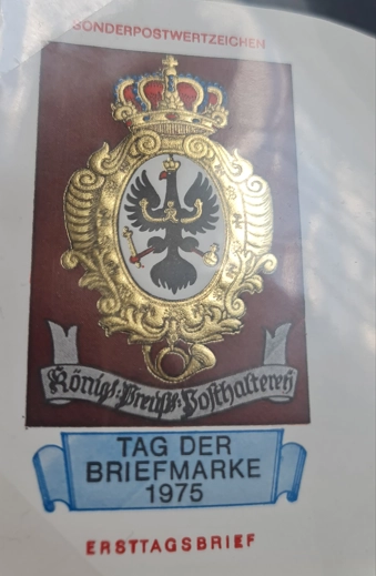 Almanya 1975 Damga Günü FDC