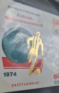 ALMANYA 1974 MÜNİH DÜNYA FUTBOL KUPASI HANOVER FDC