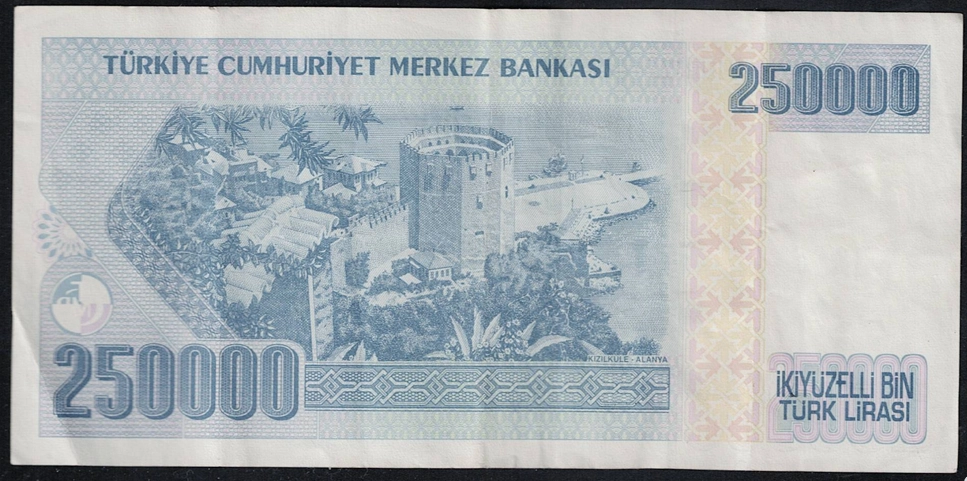 7.Emisyon 3.Tertip 250,000 Lira ÇT