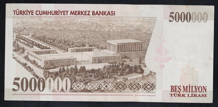 7.Emisyon 5.000.000 Lira M65 ÇÇT