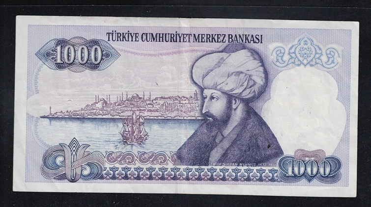  7.Emisyon 2.Tertip 1.000 Lira, G37  ÇT