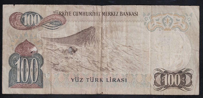 6.Emisyon 2.Tertip 100 Lira,. J29 TEMİZ