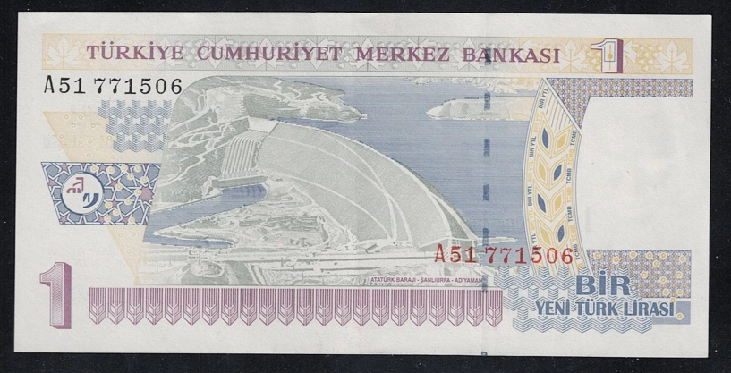 8.Emisyon 1 Yeni Türk Lirası (YTL) ÇÇT